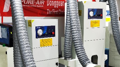 車間煙塵污染大，用執信環保焊接煙塵凈化機,輕松解決！