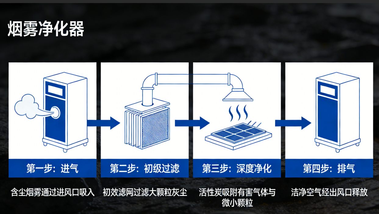 解讀煙霧凈化器核心技術(shù)指標(biāo)，選對(duì)設(shè)備守護(hù)潔凈環(huán)境